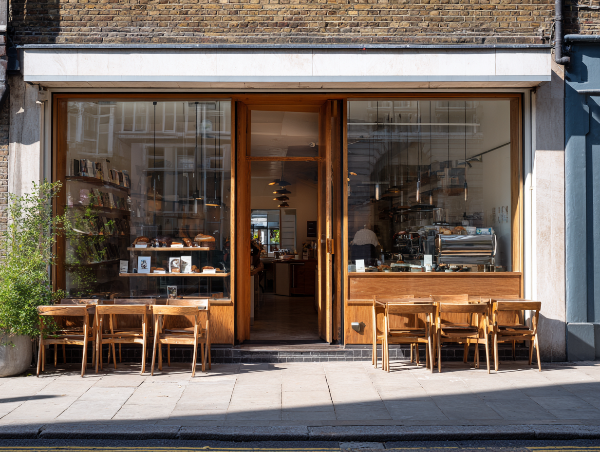 Traditional timber shop front restoration